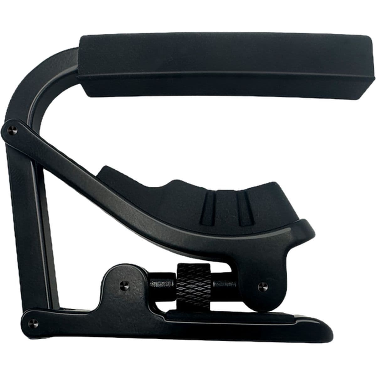 Capo STL Adjustable BLK Capo For Steel Strings Adjustable (Black) — CLX