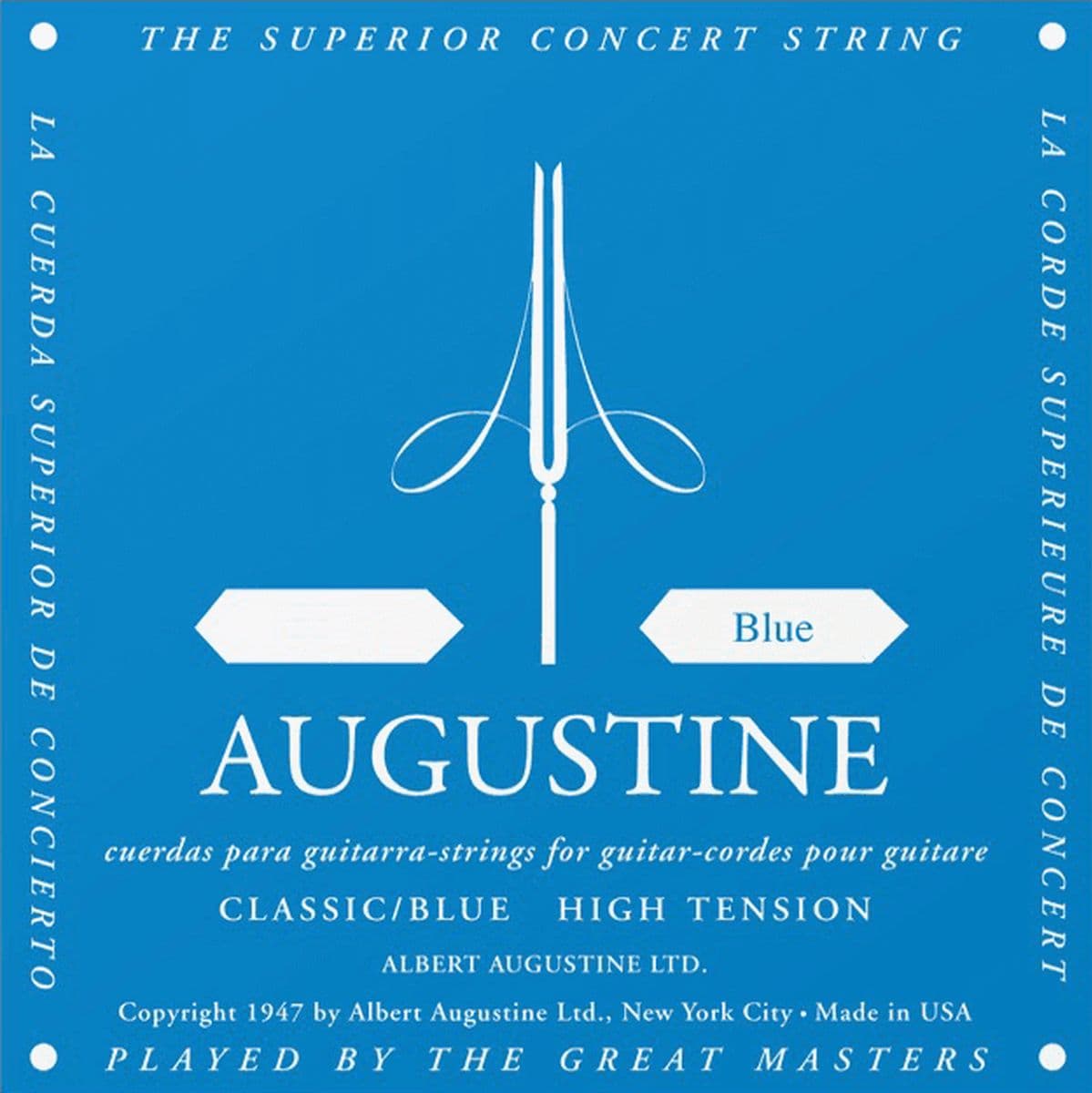Single String A5 Blue — Augustine