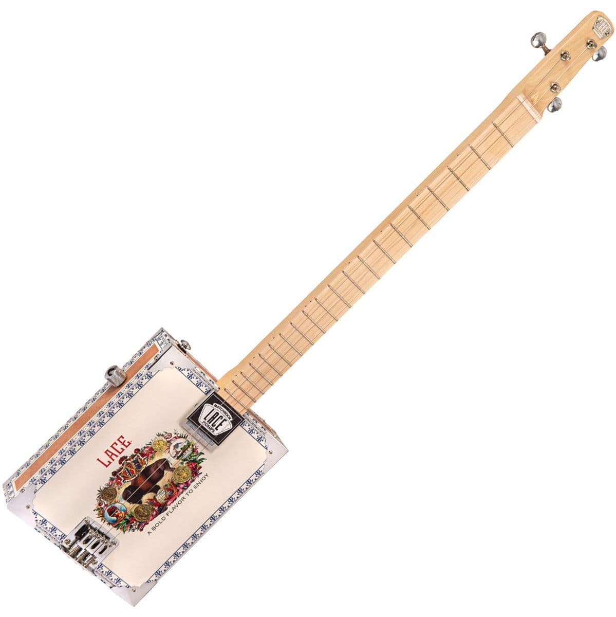 Electric Cigar Box Guitar - Buffalo Bill - 3 String — Lace