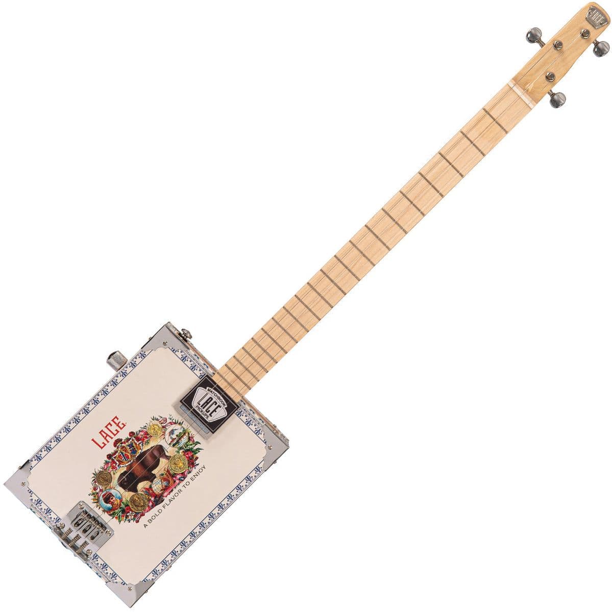 Electric Cigar Box Guitar - Buffalo Bill - 3 String — Lace
