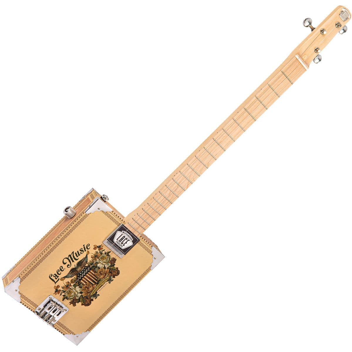 Electric Cigar Box Guitar - Americana - 3 String — Lace