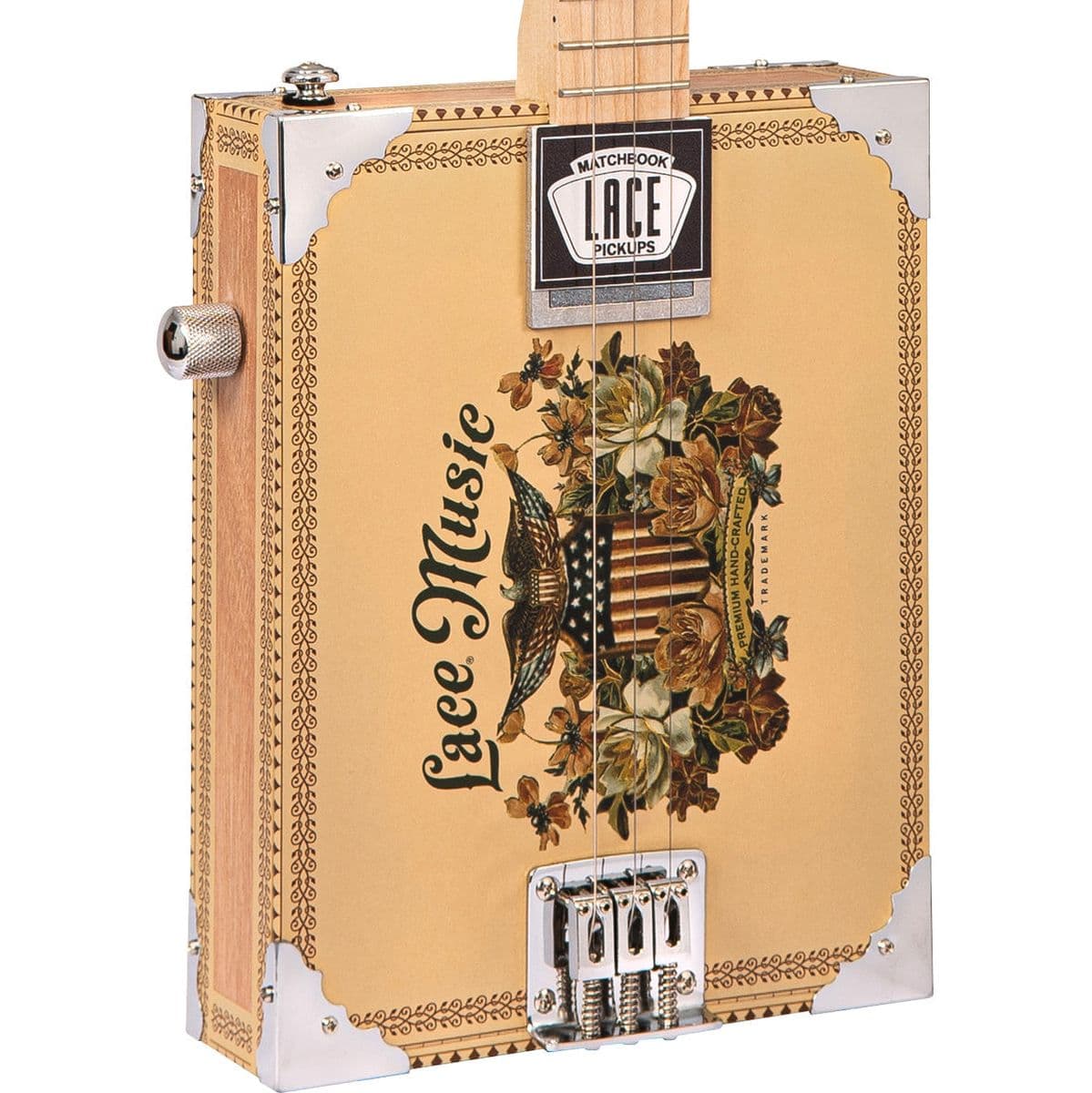 Electric Cigar Box Guitar - Americana - 3 String — Lace