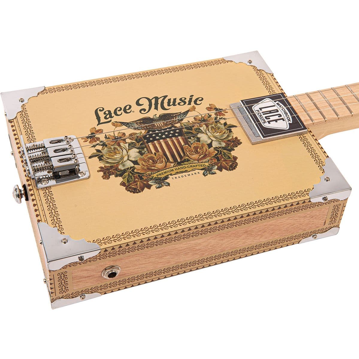 Electric Cigar Box Guitar - Americana - 3 String — Lace