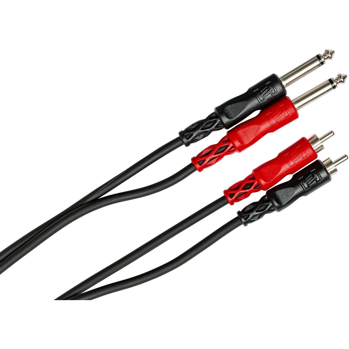 CPR-202 Stereoint.con Dual 1/4IN TS To Dual RCA 2 M — Hosa