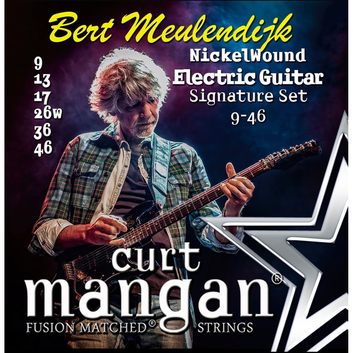 Guitar Nickel Wound Set CS10946 9-46 Bert Meulendijk — Curt Mangan