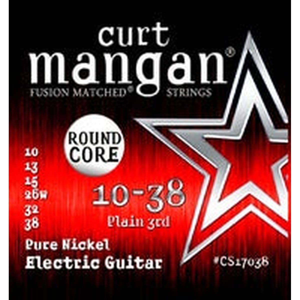 Guitar Pure Nickel CS17038 10-38 Round Core — Curt Mangan