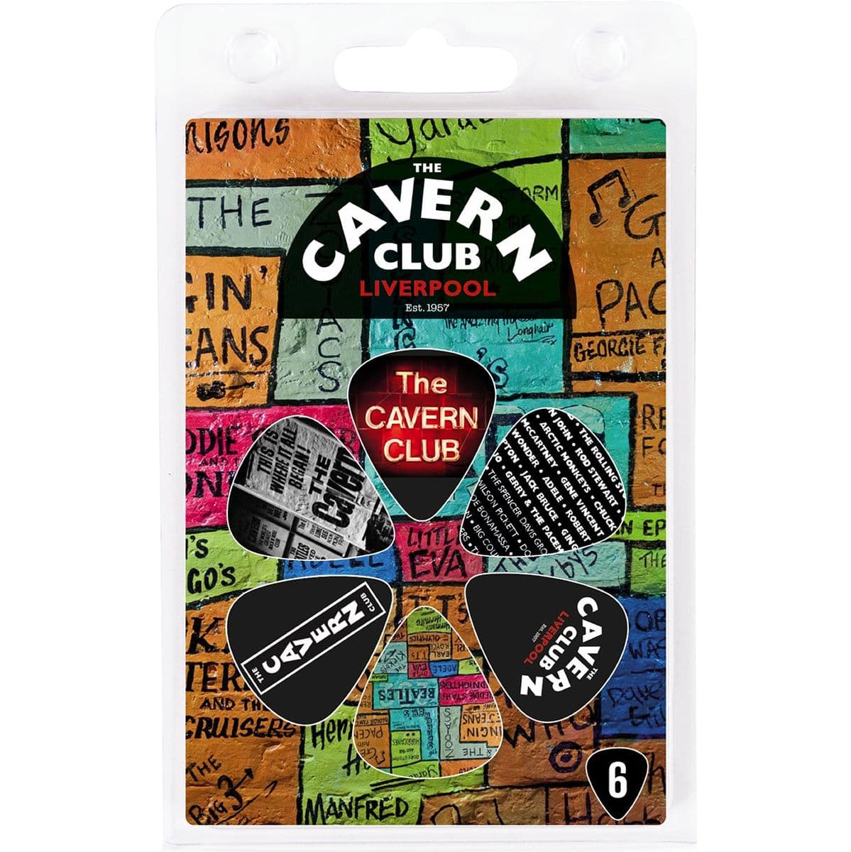 Picks - Wall - 6 Pack — The Cavern Club