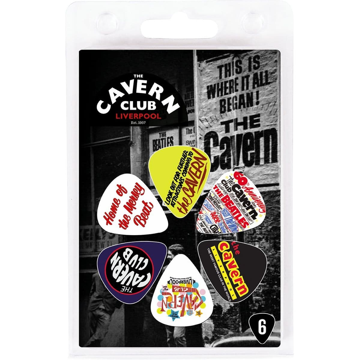 Picks - Cavern - 6 Pack — The Cavern Club
