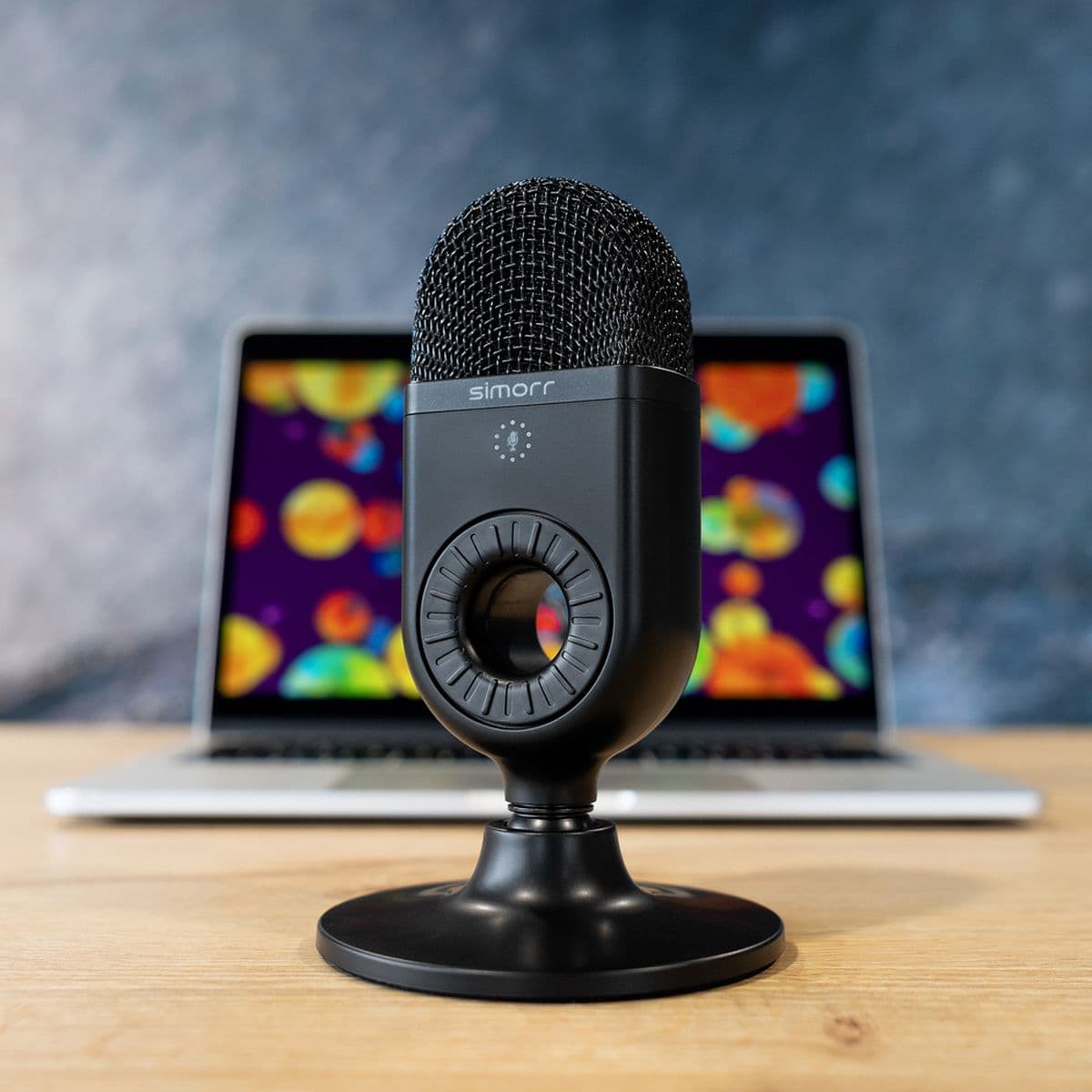 3491 Simorr Wave U1 USB Condenser Microphone(Black) — SmallRig