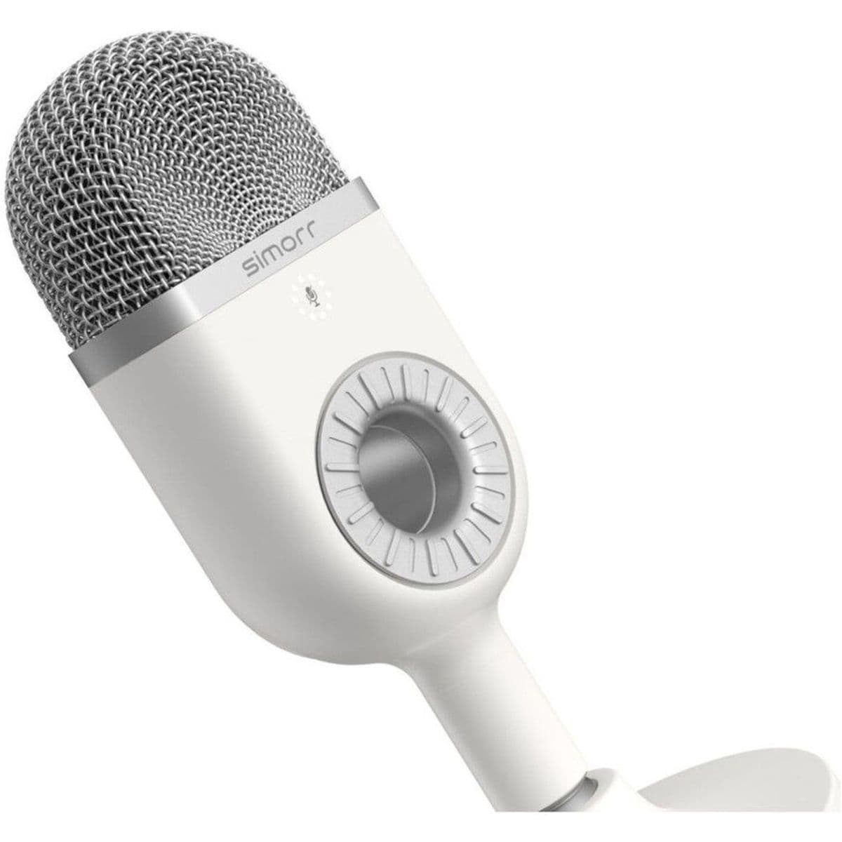 3492 Simorr Wave U1 USB Condenser Microphone(White) — SmallRig