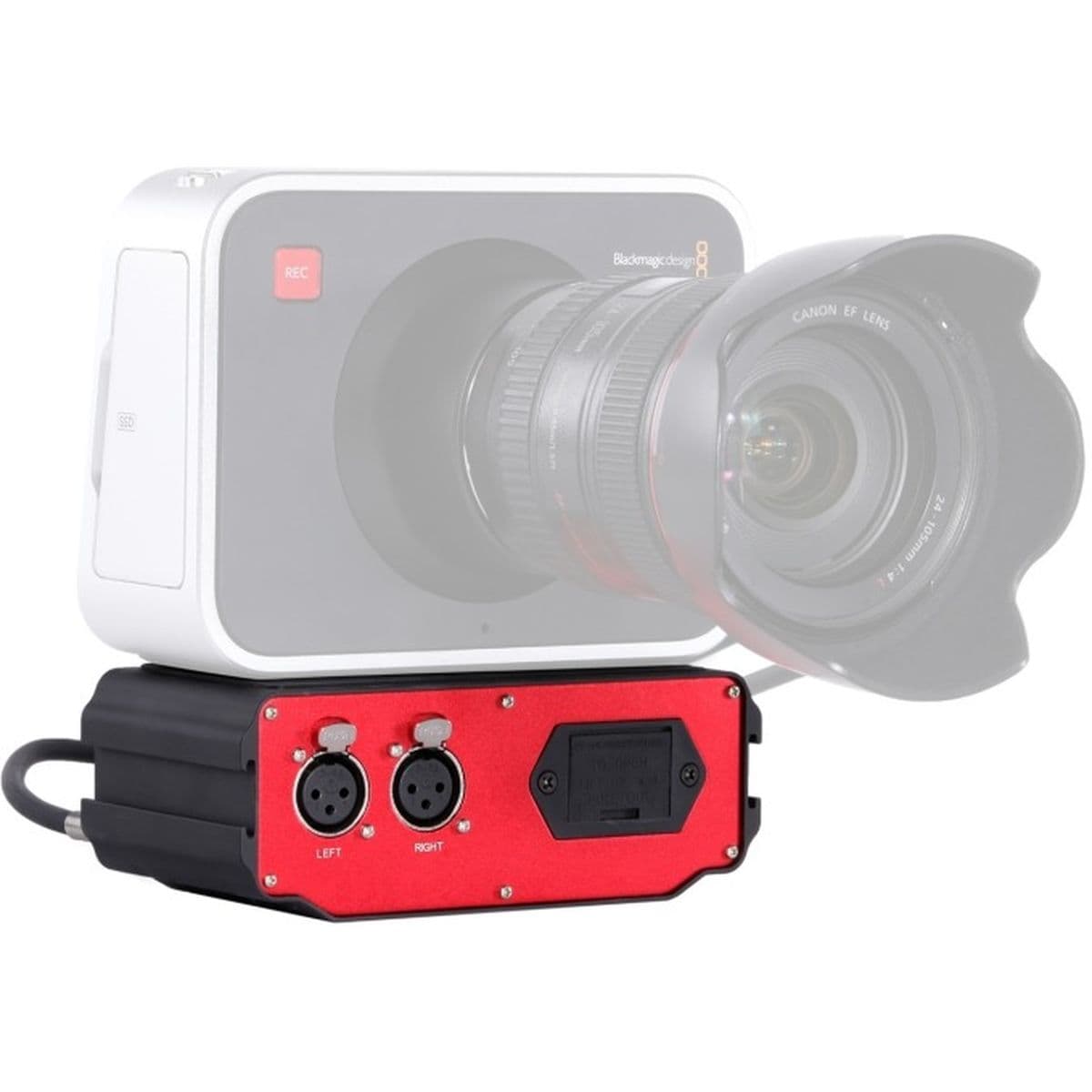 Audio Adapter For BMCC Camera — Saramonic
