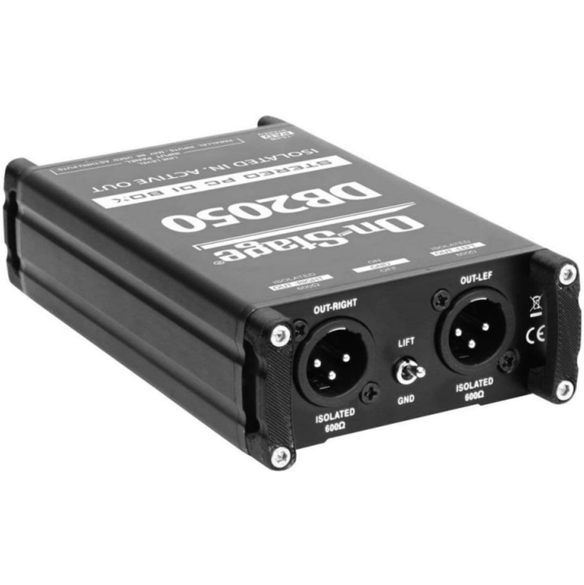 Stereo Multi Media Active DI Box — OnStage