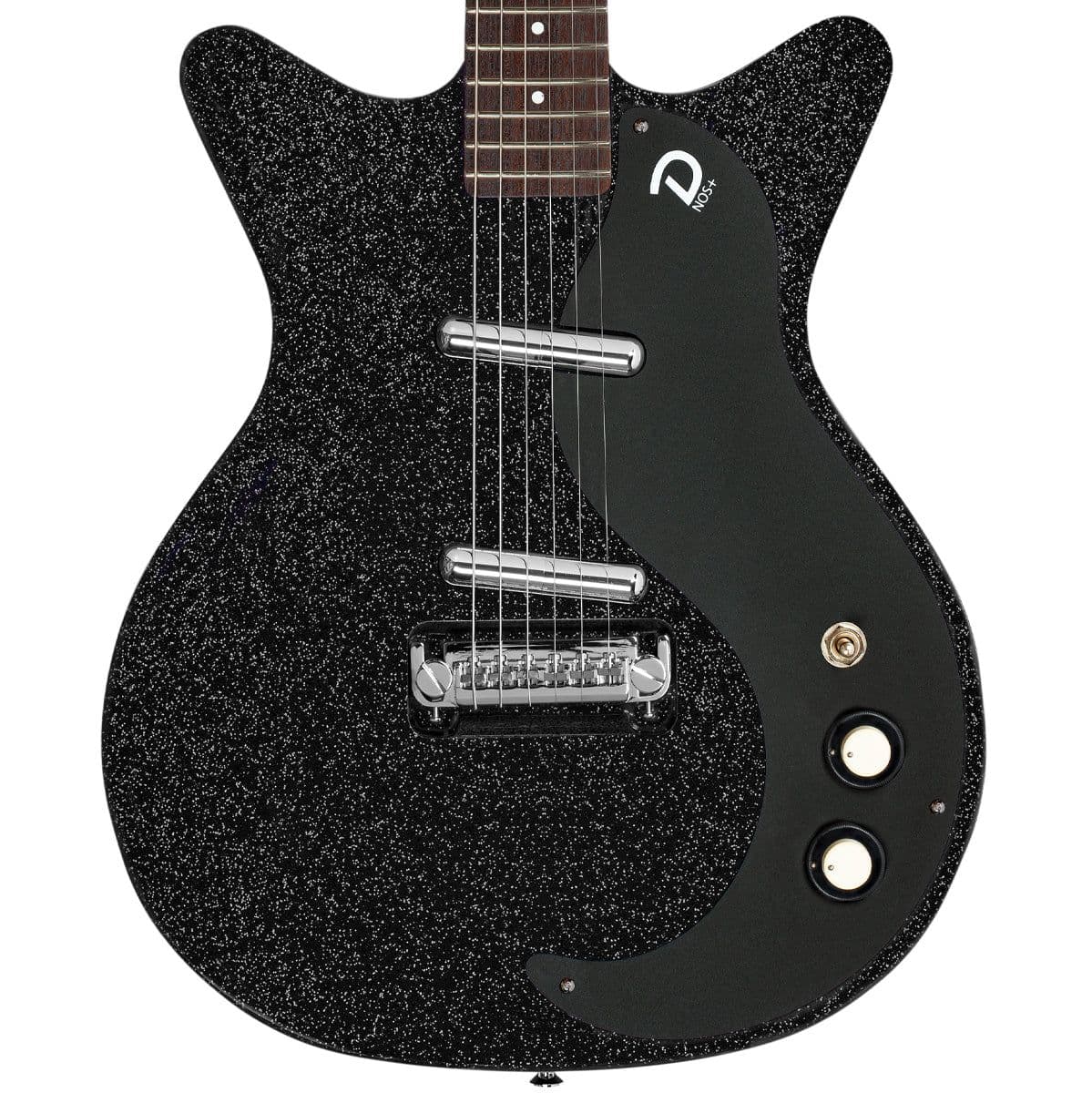 Blackout 59 Guitar - Black Metalflake — Danelectro