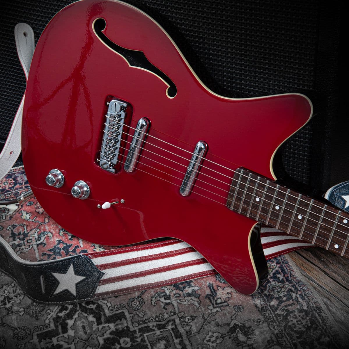Fifty Niner Guitar - Red Top — Danelectro