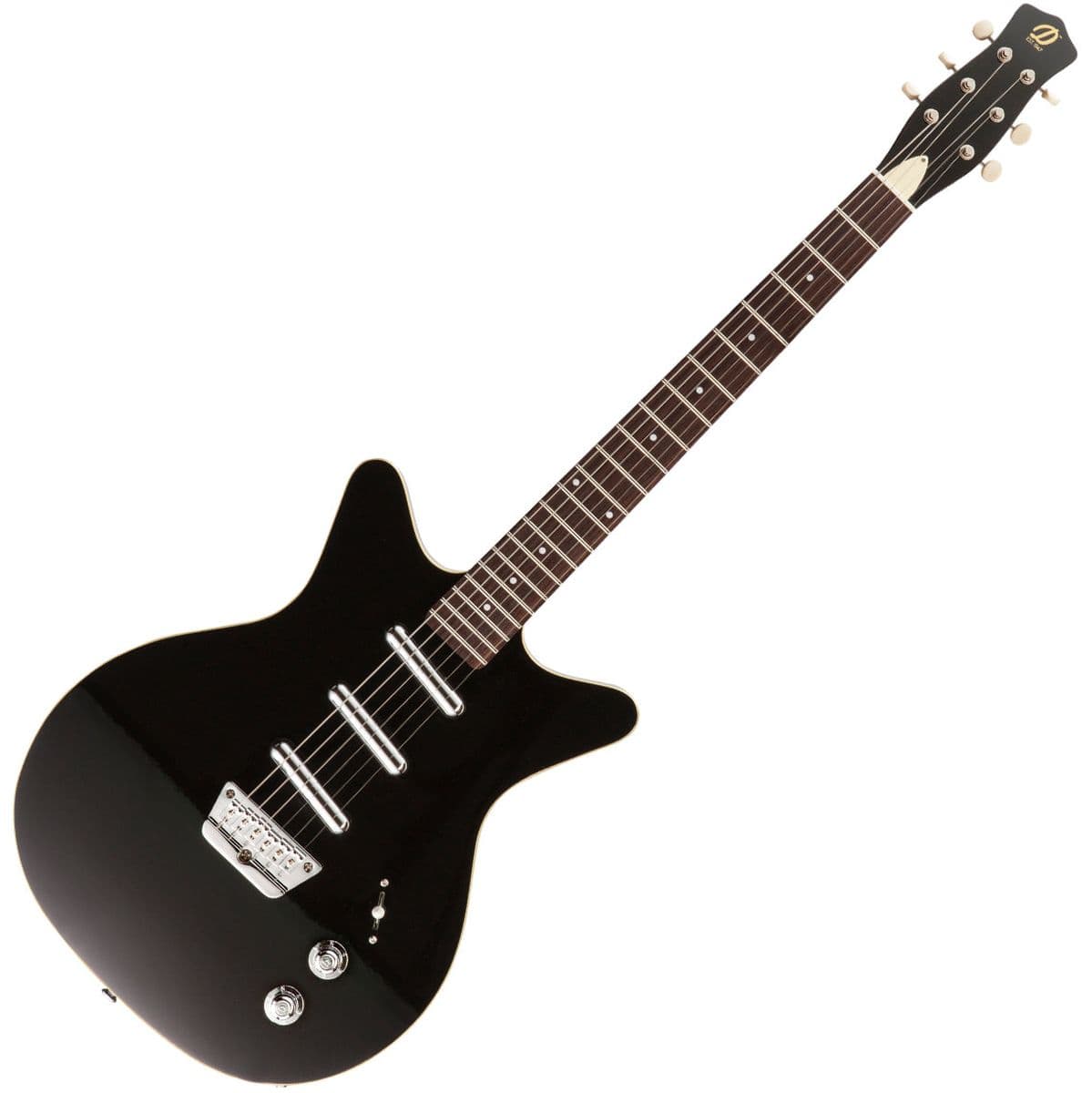 59 Triple Divine Guitar - Black — Danelectro