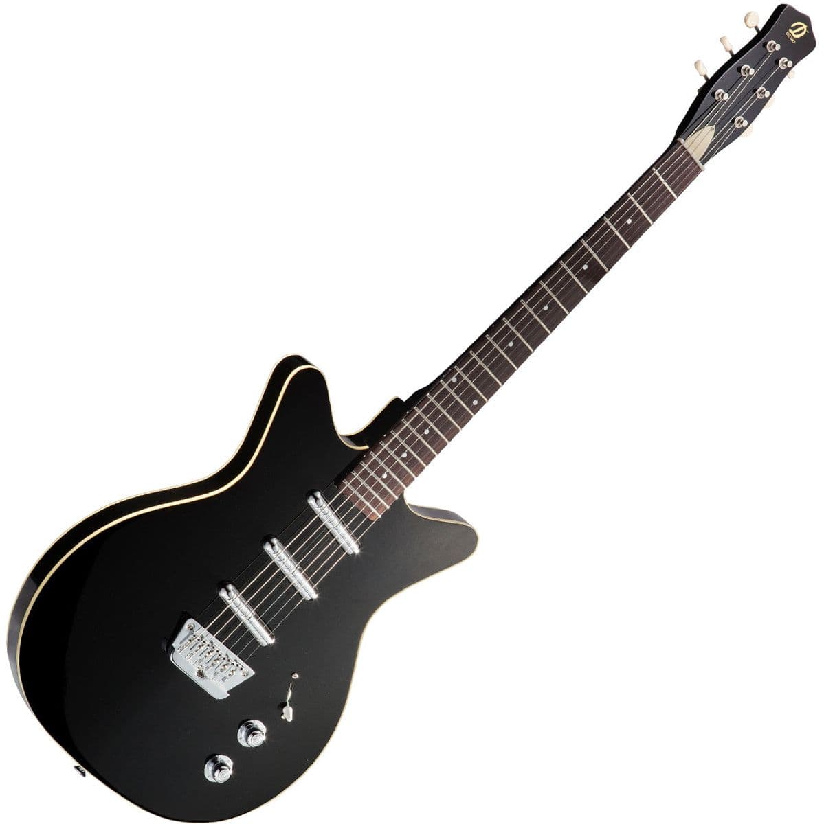 59 Triple Divine Guitar - Black — Danelectro