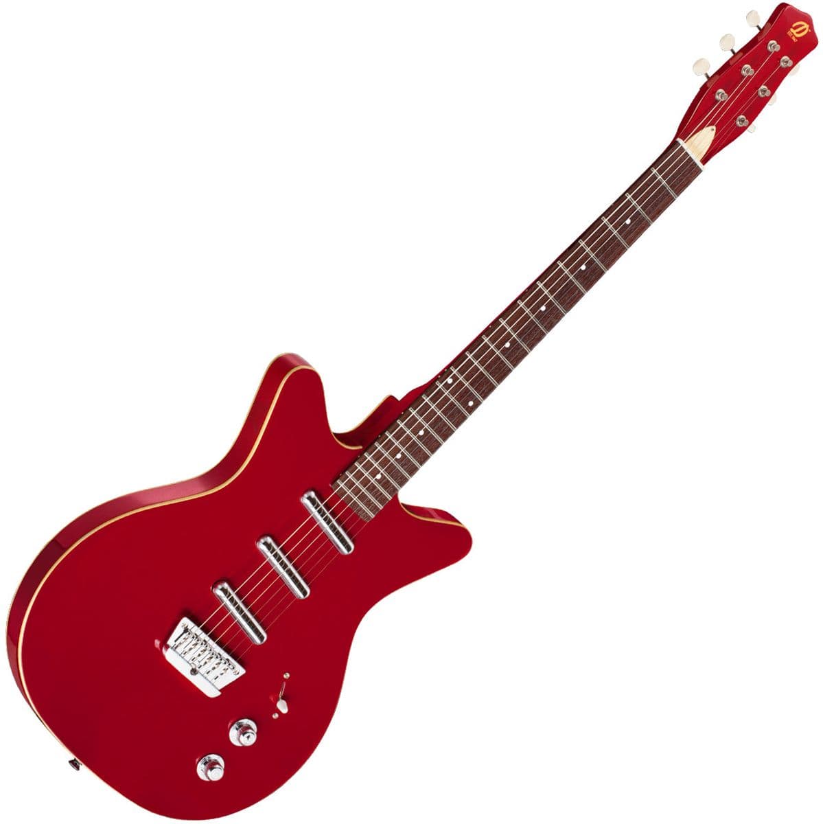 59 Triple Divine Guitar - Red — Danelectro