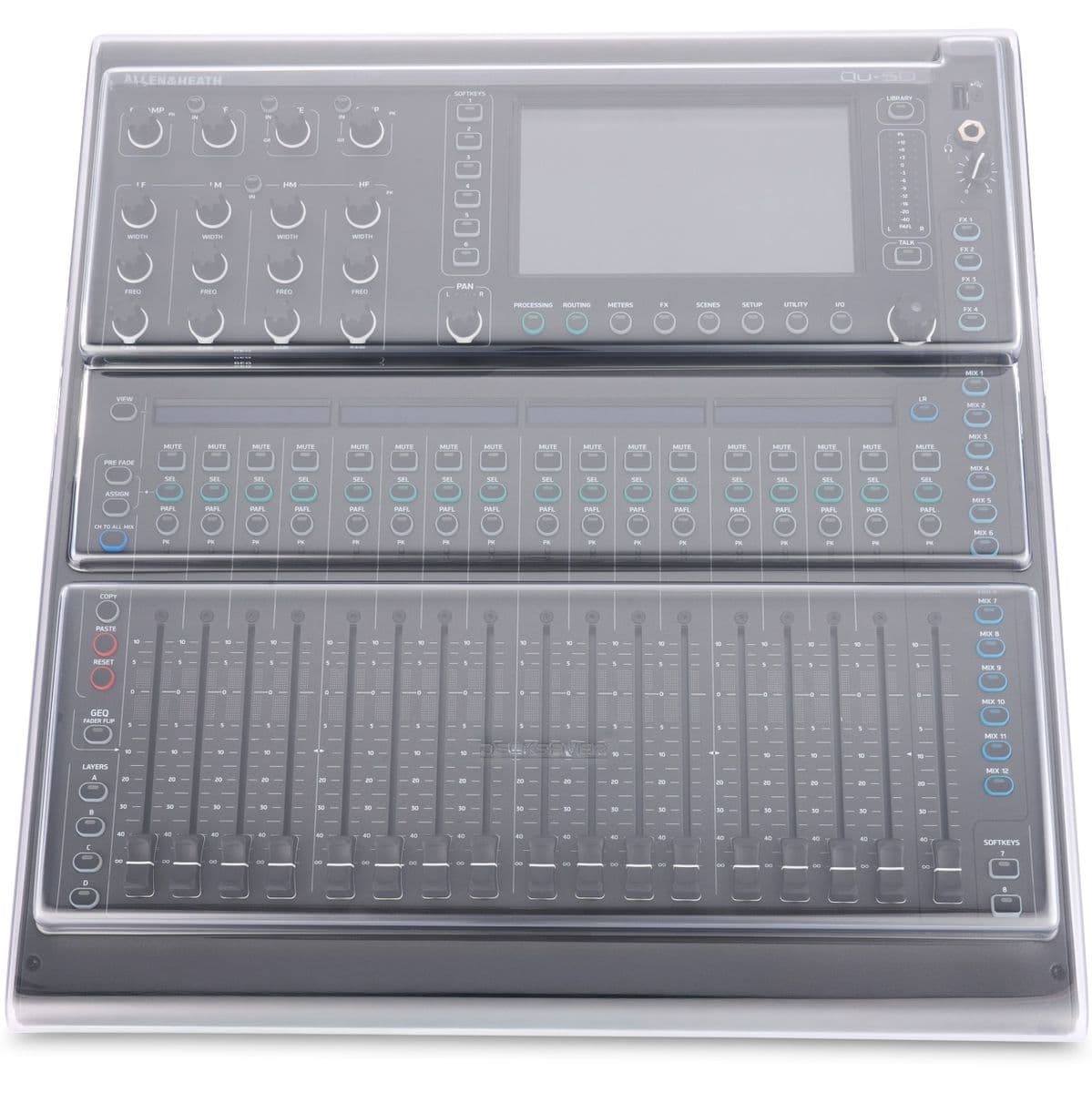 Pro Allen Heath QU5 5D Cover — Decksaver