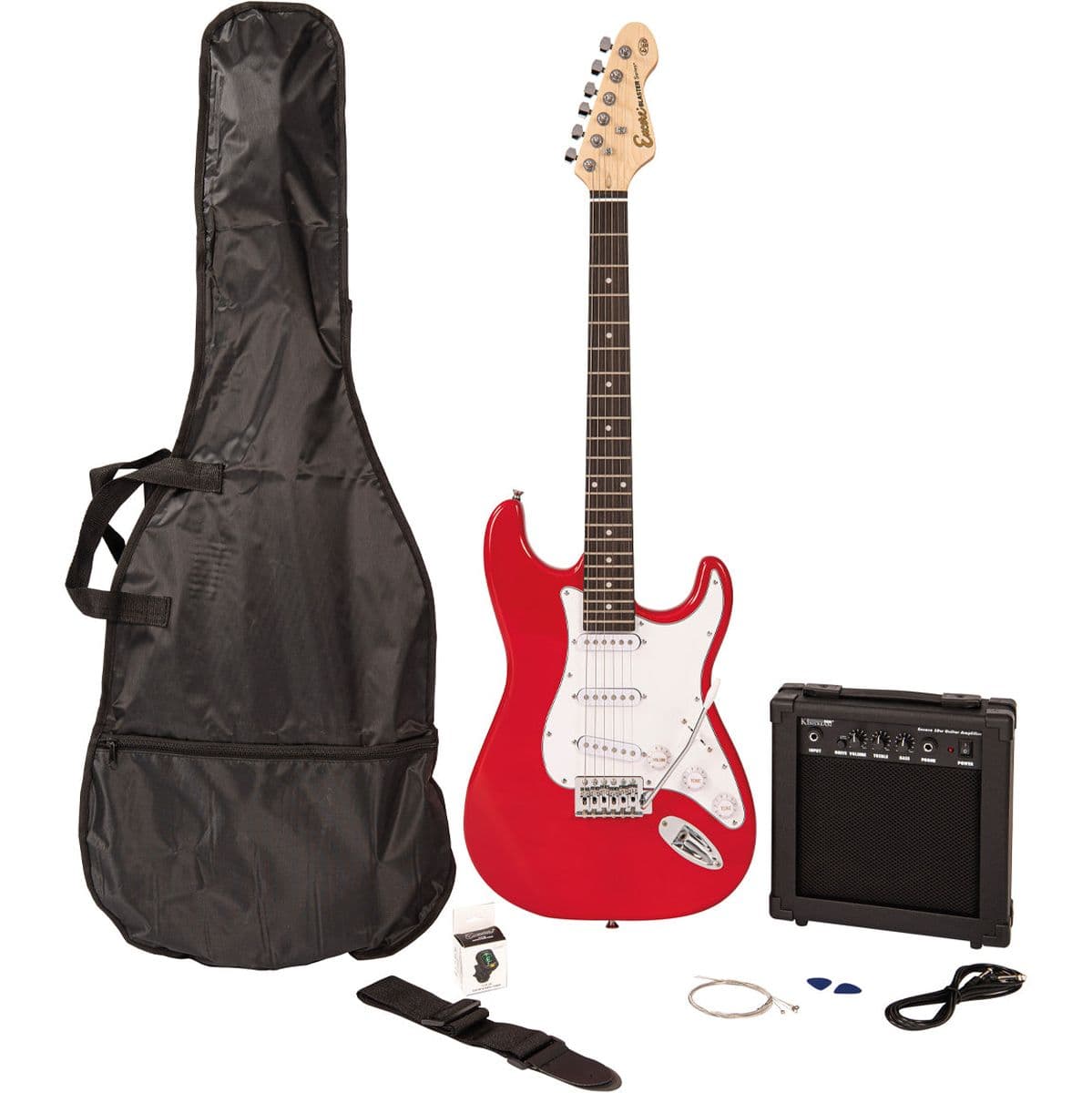 E60 Blaster Electric Guitar Pack - Gloss Red — Encore