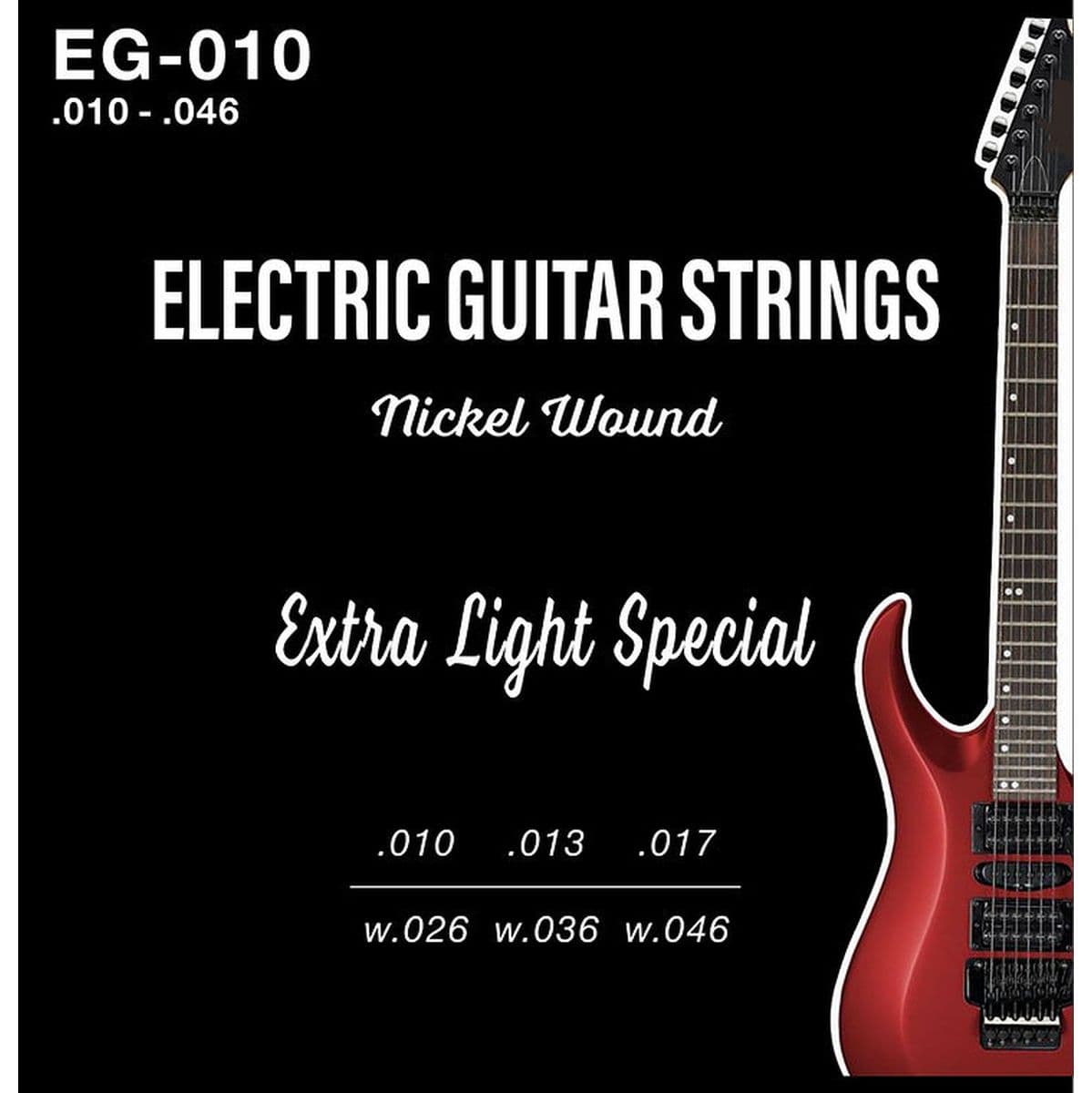 EG 010 Strings Electric 010 In Wooden Box — CLX