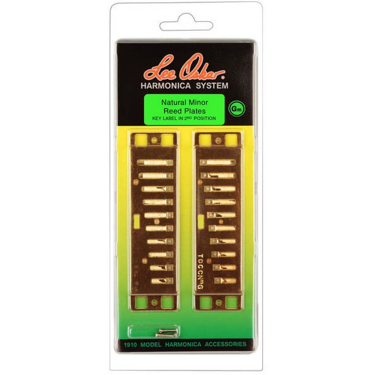 Reed Plate Natural Minor E-flat (Eb) — Lee Oskar