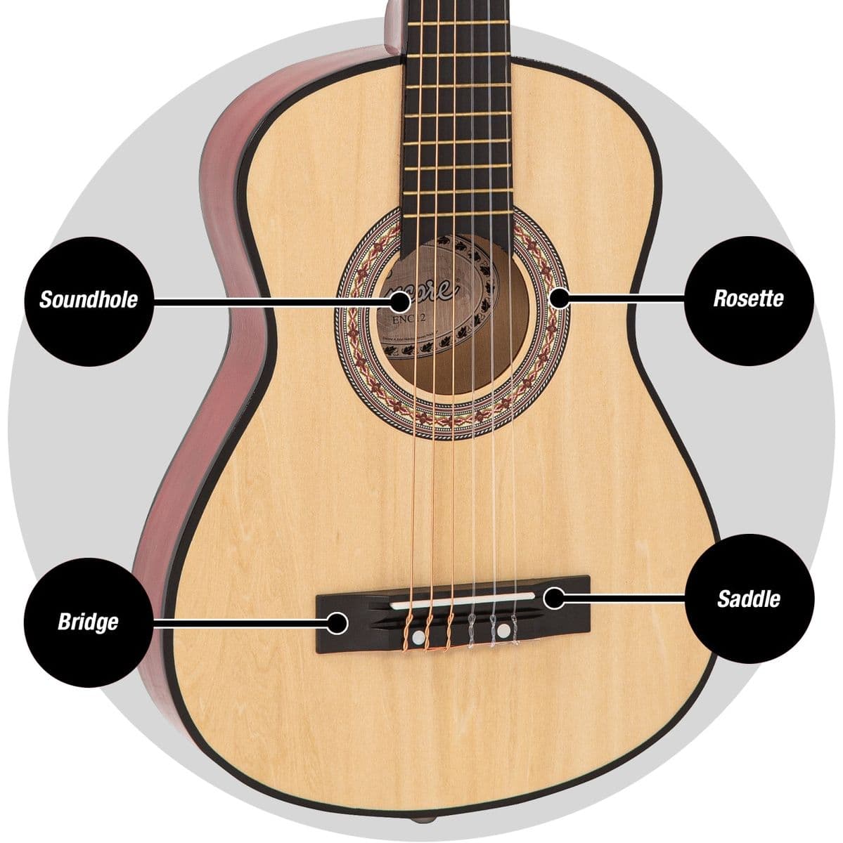 12 Size Classic Guitar — Encore