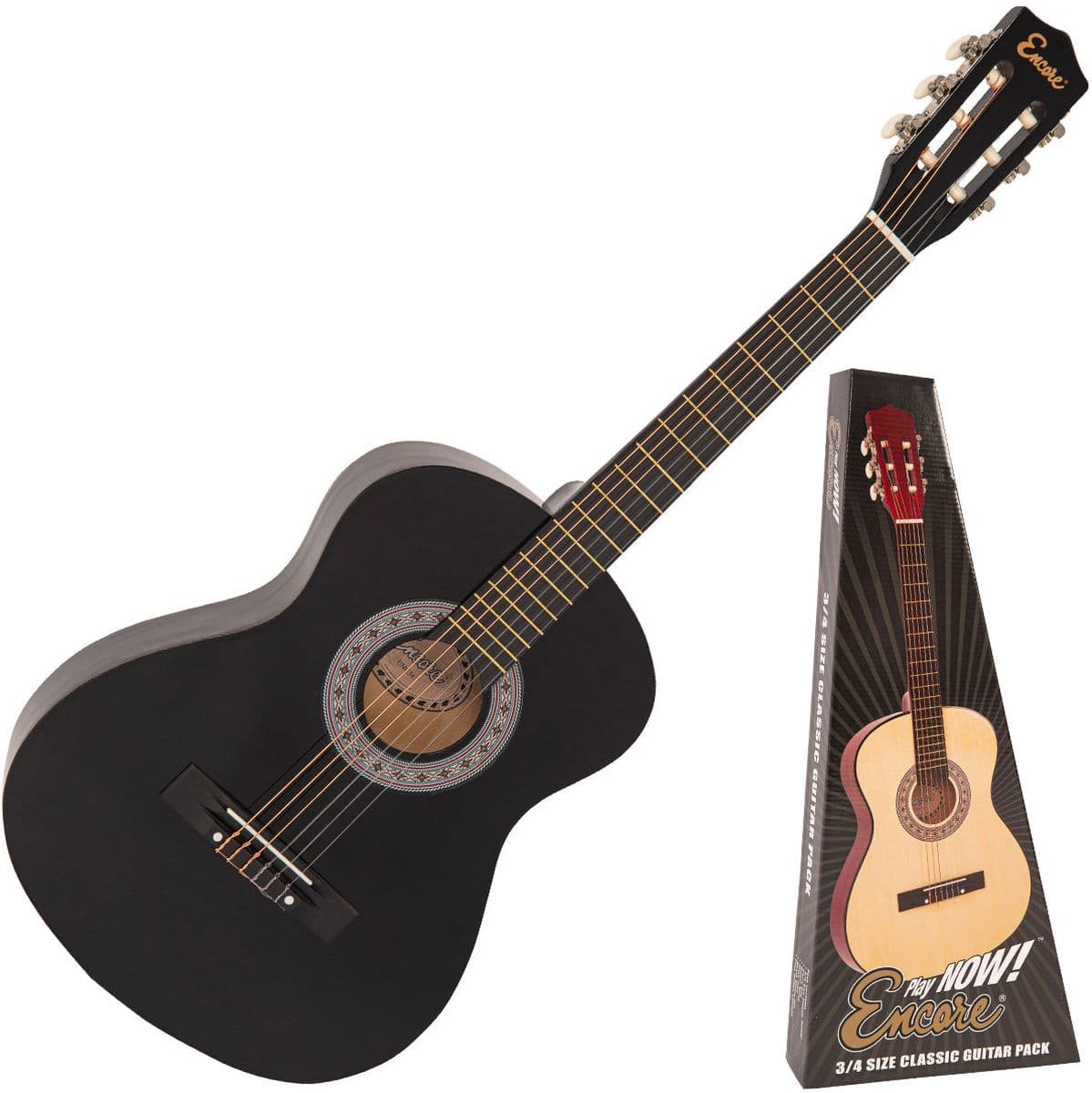 34 Size Guitar Outfit - Black — Encore