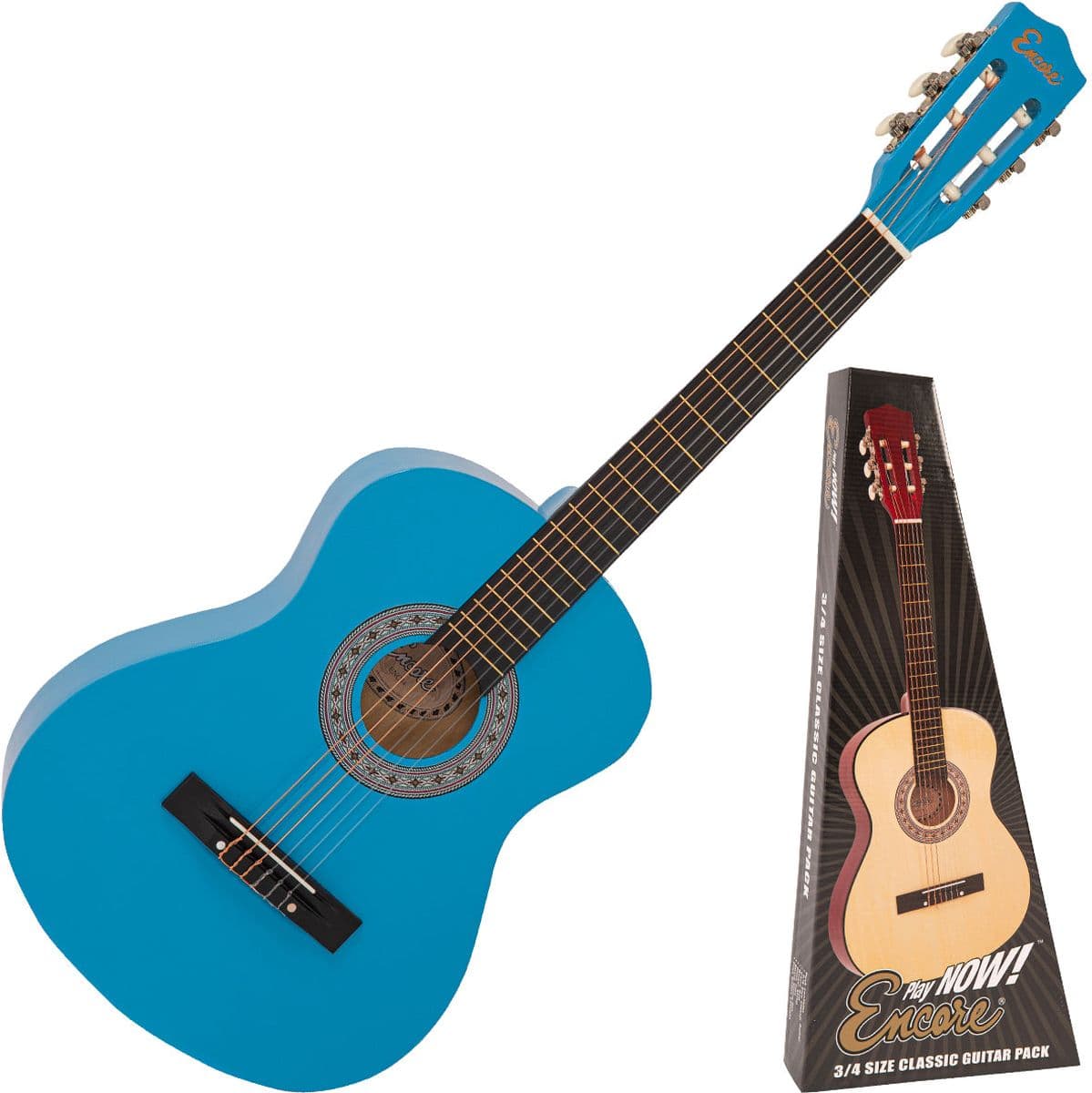 34 Size Guitar Outfit - Blue — Encore