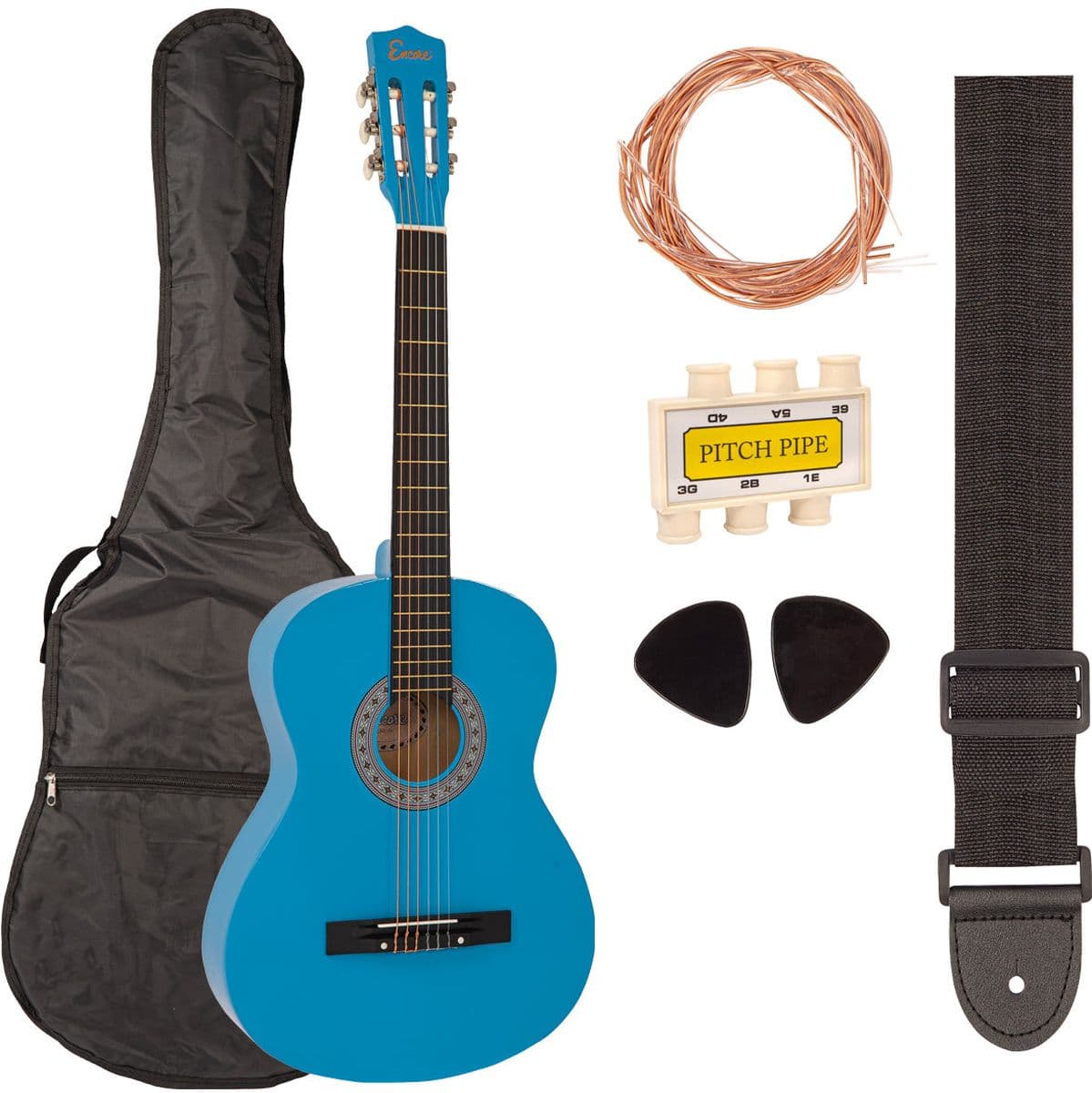 44 Classic Guitar Outfit - Blue — Encore
