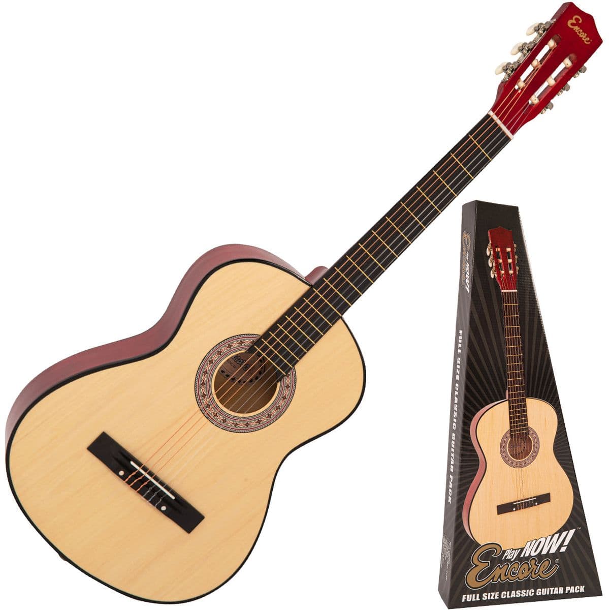 44 Classic Guitar Outfit - Natural — Encore