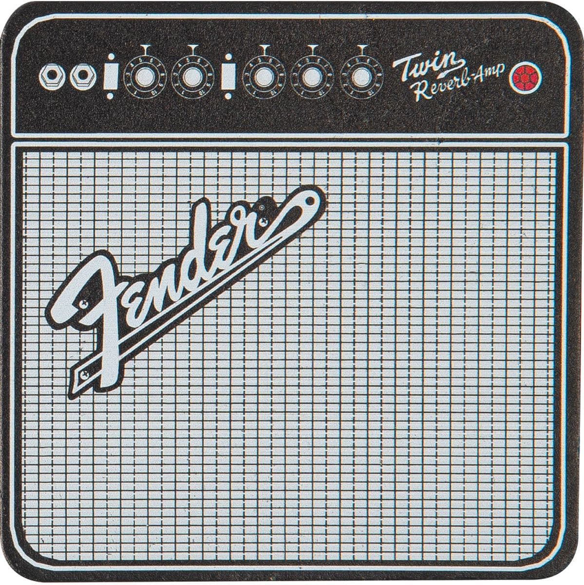 Leather Coasters Direct To Leather Fender Amps 4 Pk — Perris
