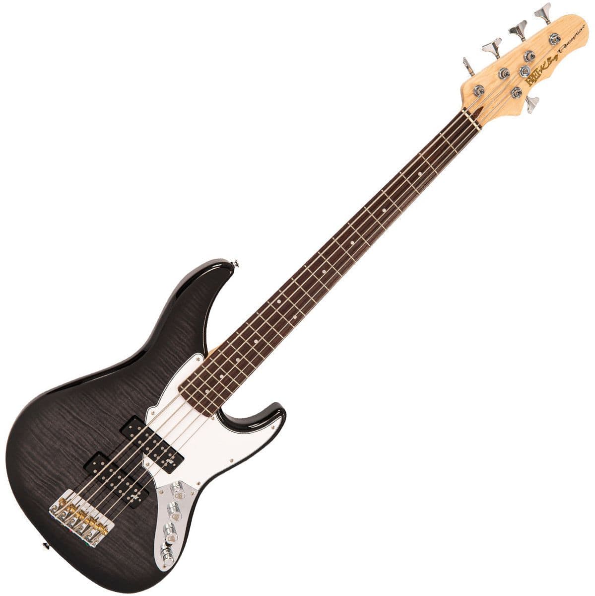Perception Custom 5 String Bass - Blackburst — Fret-King