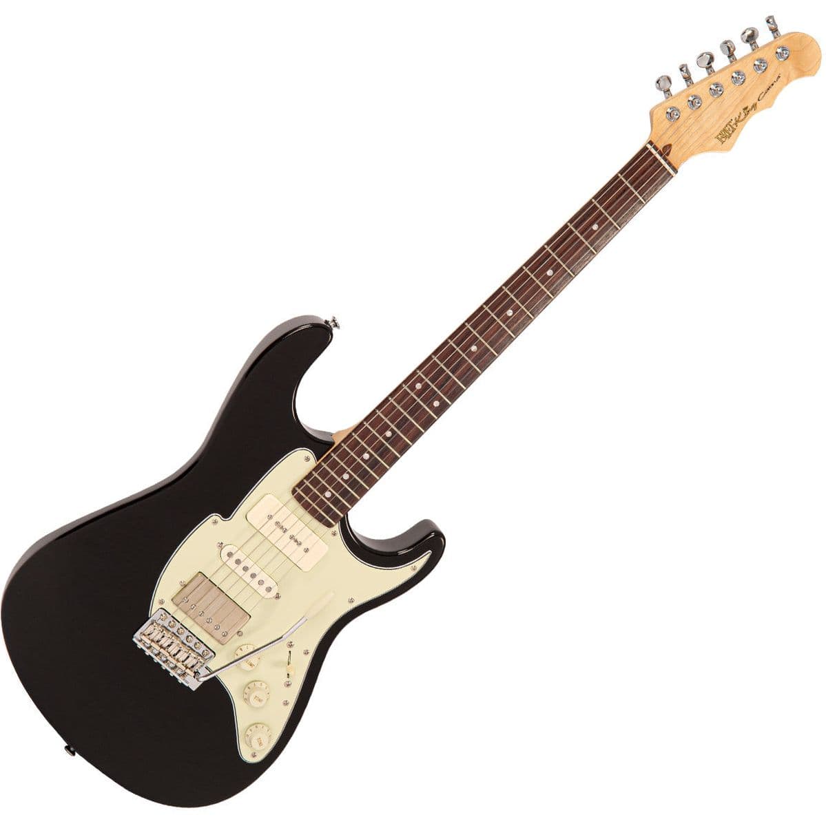 Corona Custom Guitar - Gloss Black — Fret-King
