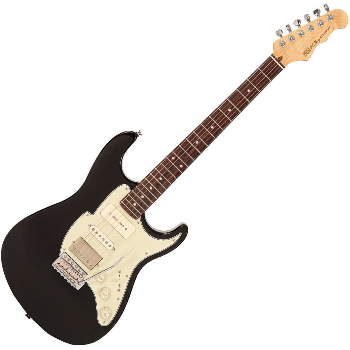 Corona Custom Guitar - Gloss Black — Fret-King