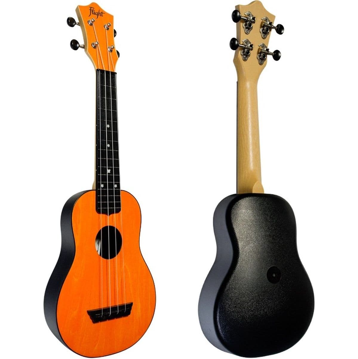 TUS-35 Or Soprano Uke Orange — Flight Ukuleles
