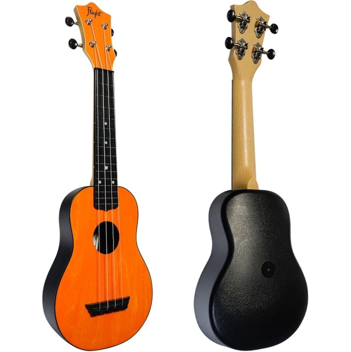 TUS-35 Or Soprano Uke Orange — Flight Ukuleles
