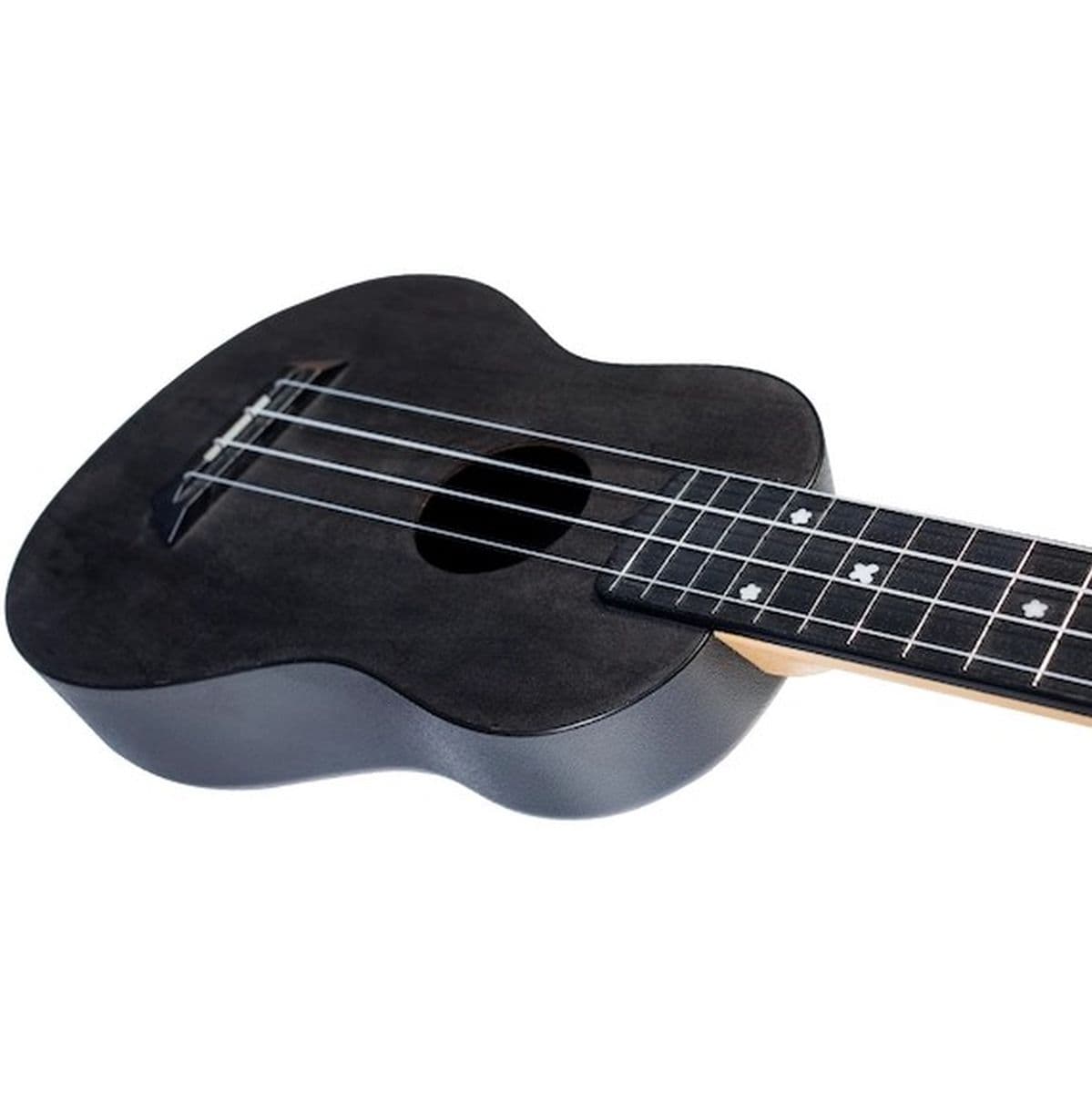 TUS-35 BK Soprano Uke Black — Flight Ukuleles