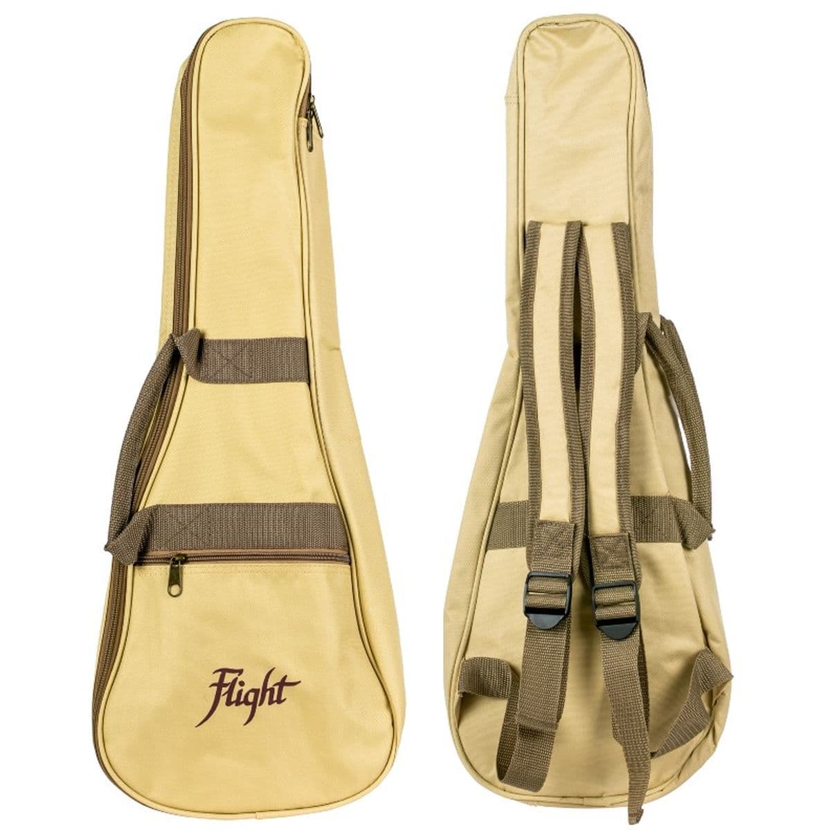 Ubt Gigbag Tenor Uke 3mm Padded Beige — Flight Ukuleles