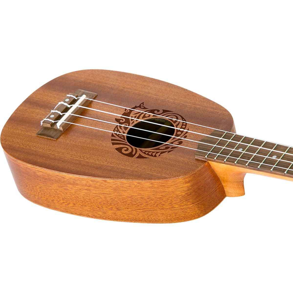 Nup 310 Pineapple Soprano Uke Pineapple Sapele — Flight Ukuleles