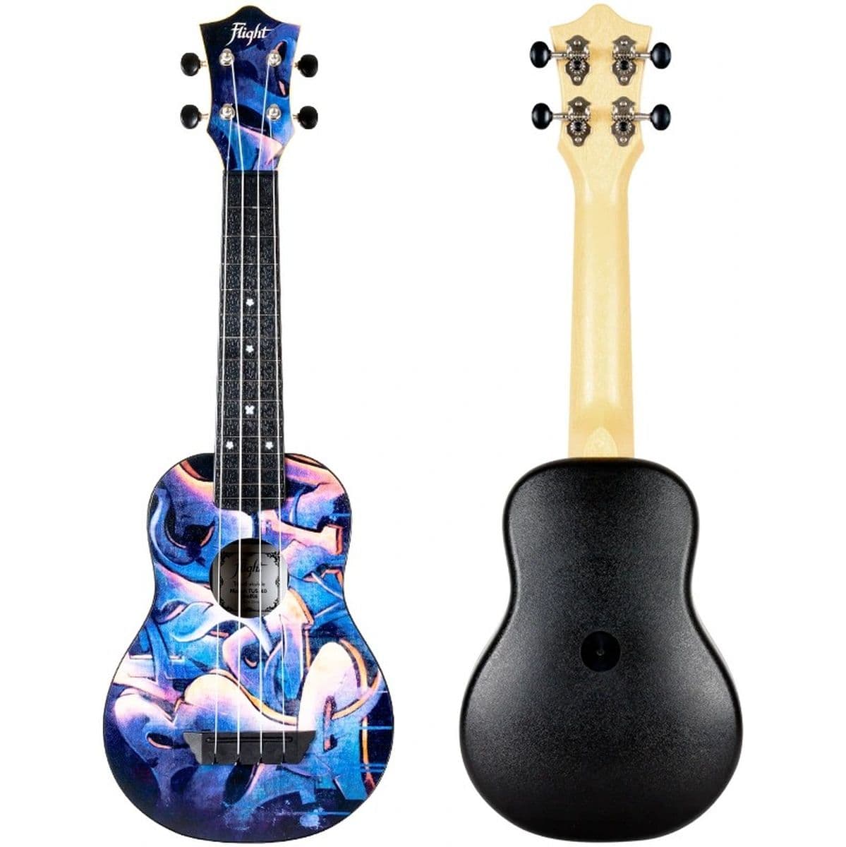 TUS-40 Graffiti Soprano Uke Graffiti — Flight Ukuleles