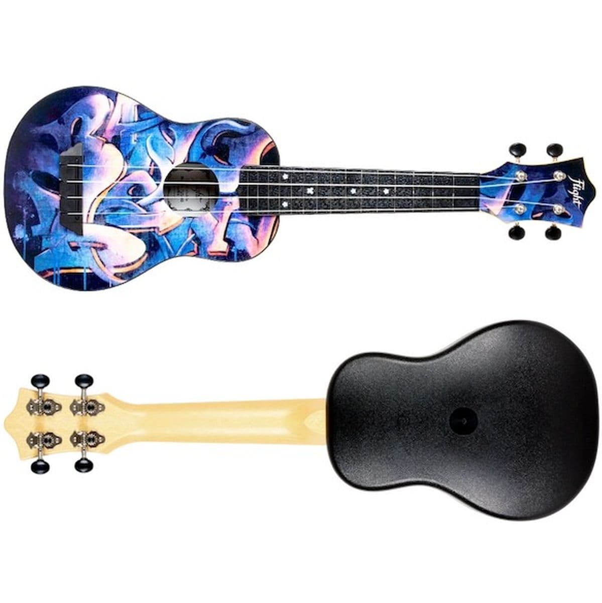 TUS-40 Graffiti Soprano Uke Graffiti — Flight Ukuleles