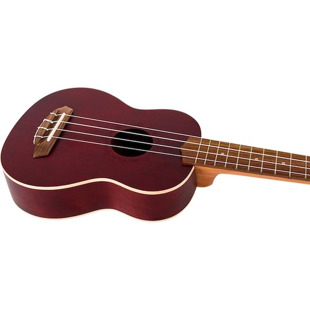 NUS380 Coral Soprano Uke Sapele/Walnut Red — Flight Ukuleles