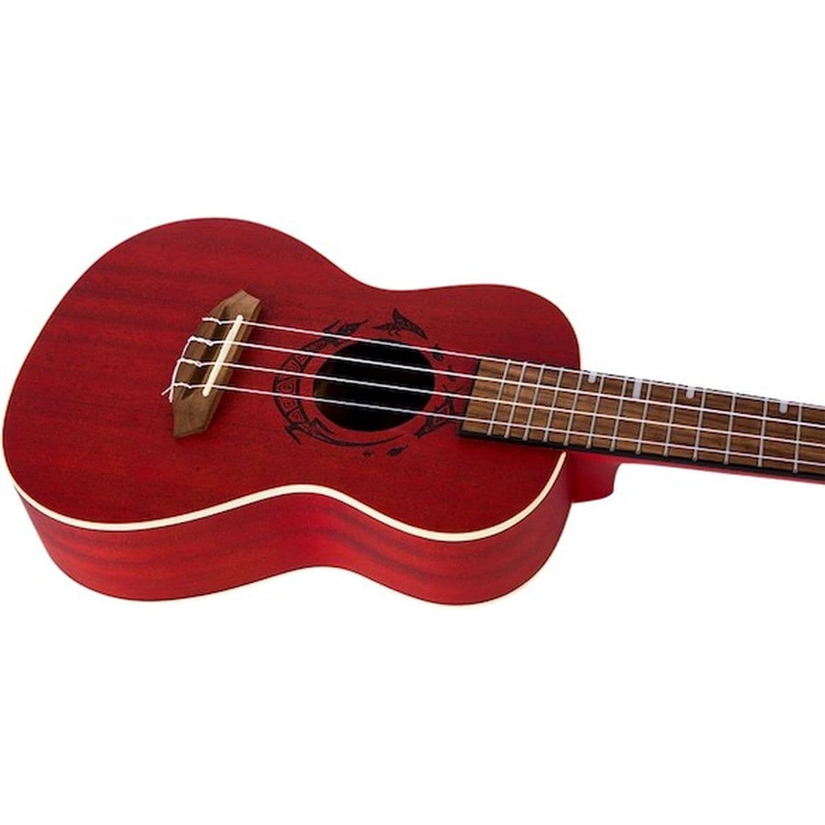 Duc 380 Coral Concert Uke Mahog Red — Flight Ukuleles