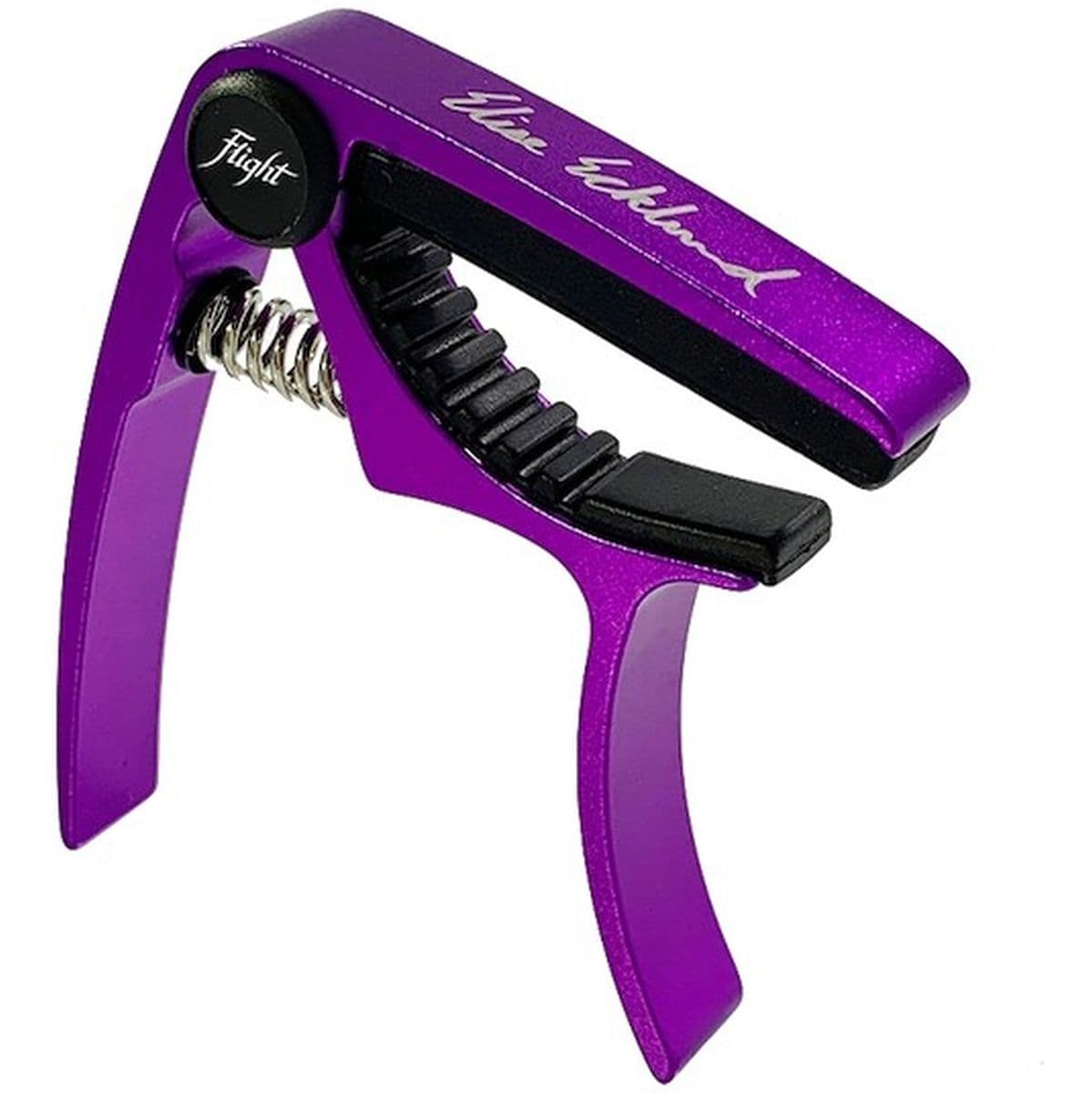 FC-EE Elise Ecklund Sign Capo Alum Purple — Flight Ukuleles
