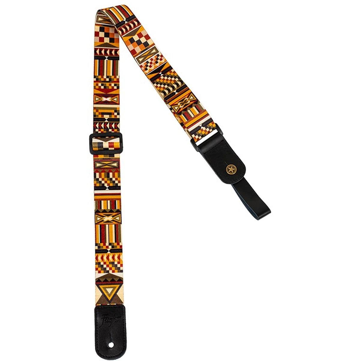 S35 Marigold Uke Poly/Leather-Strap Gold — Flight Ukuleles