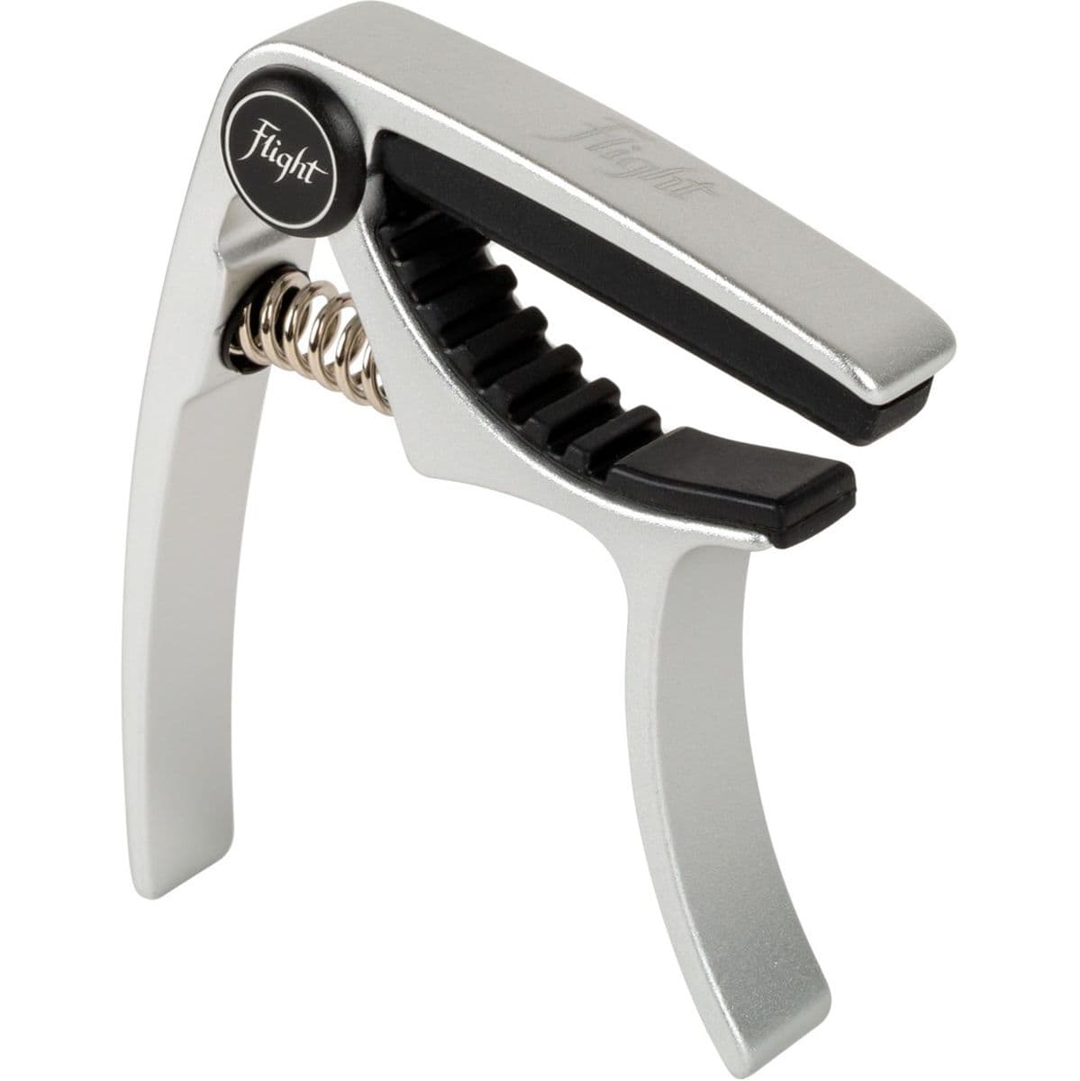 FC-SV Capo Alum Uke Capo Silver — Flight Ukuleles