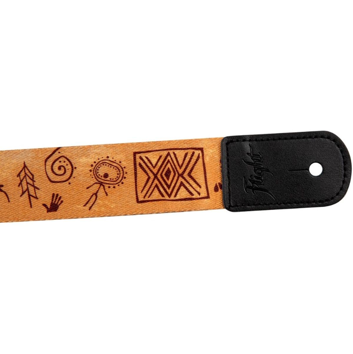 S35 Cave Uke Poly/Leather-Strap Cave — Flight Ukuleles