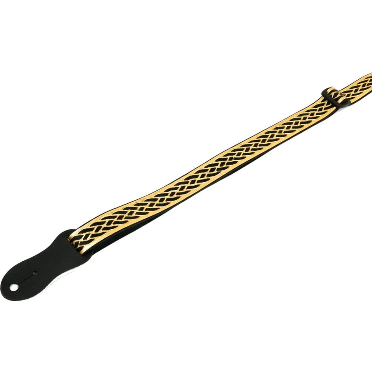S47 Black Gold Uke Nubuck Strap EU Handmade B Gold — Flight Ukuleles