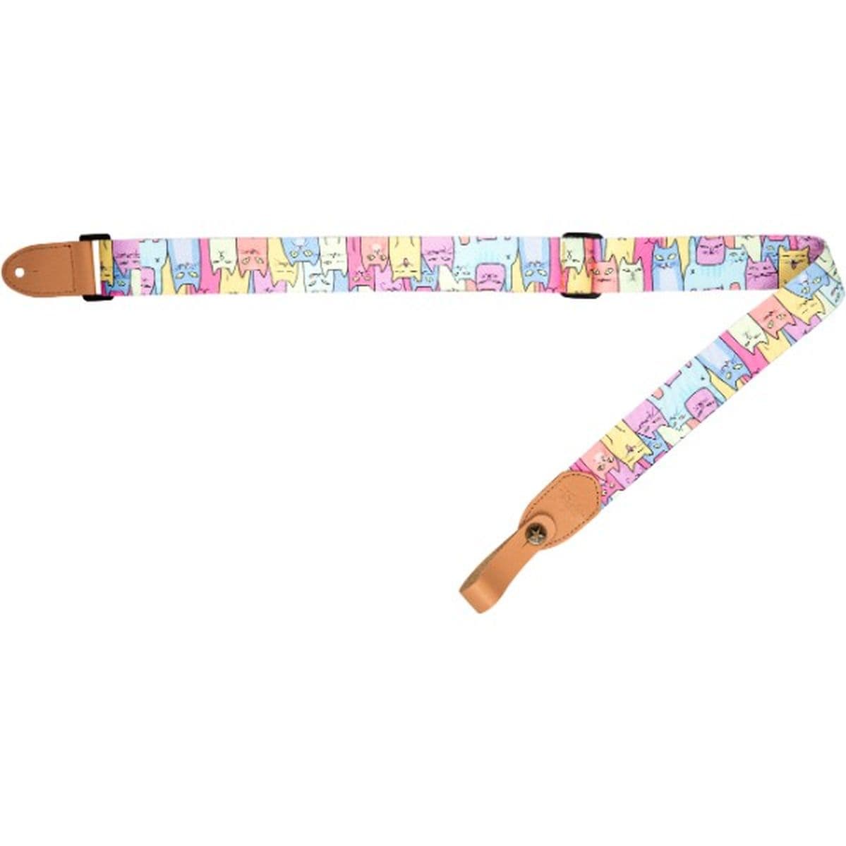 S35 Kitty Uke Poly/Leather-Strap Kitty — Flight Ukuleles