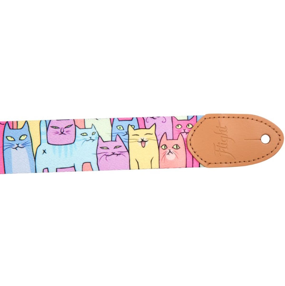 S35 Kitty Uke Poly/Leather-Strap Kitty — Flight Ukuleles